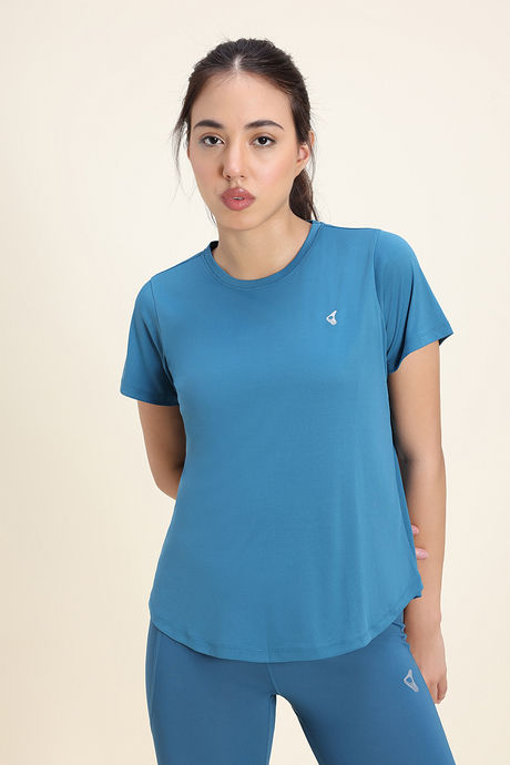 Zelocity Quick Dry Relaxed Top - Saxony Blue — image 2